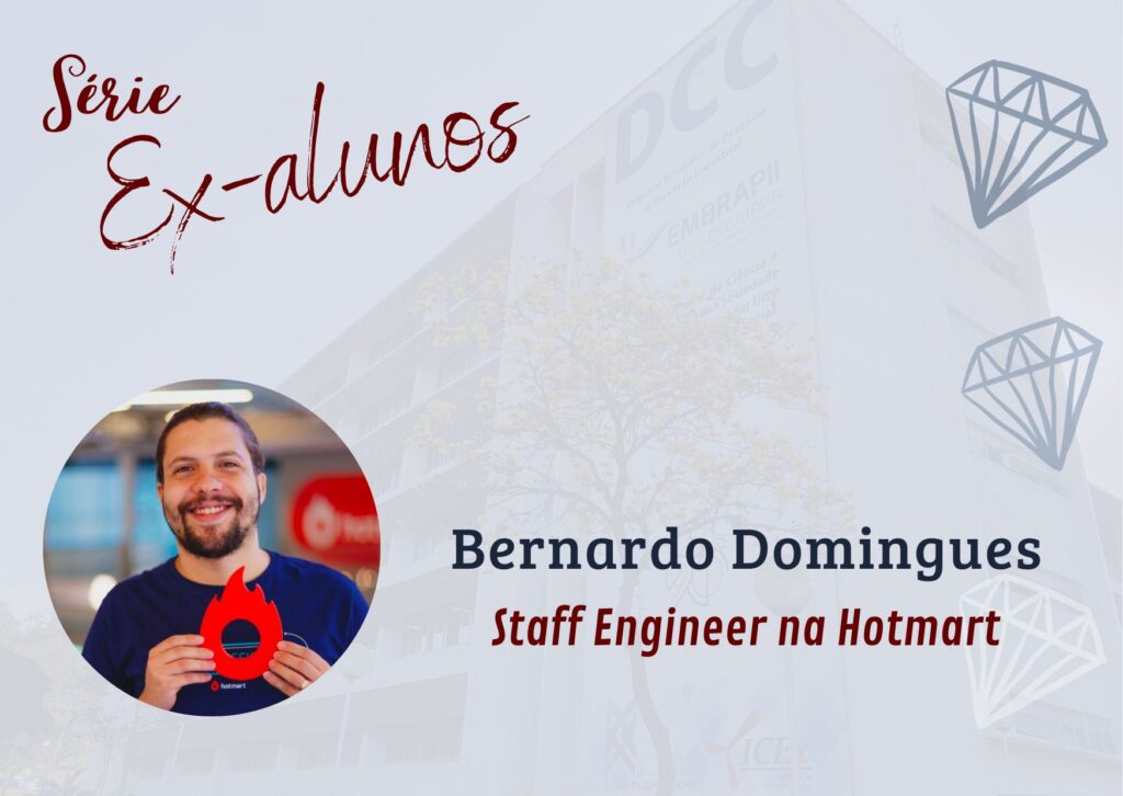 “O DCC contribuiu não só em minha vida profissional, mas na pessoal também”, afirmou ex-aluno