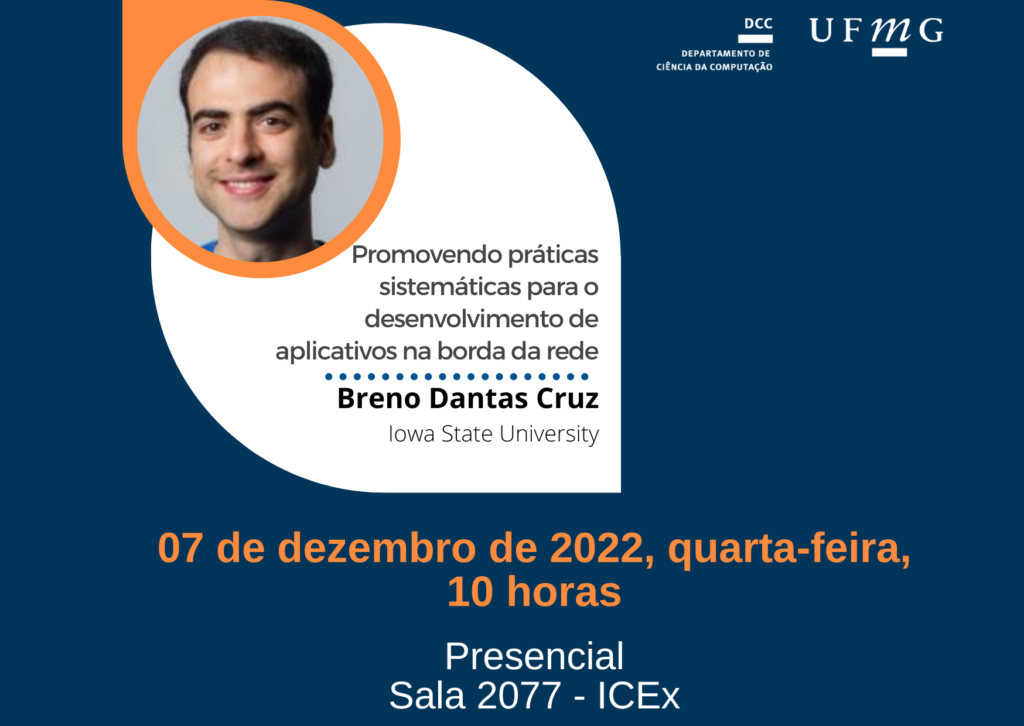 Palestra: Promovendo práticas sistemáticas para o desenvolvimento de aplicativos na borda da rede