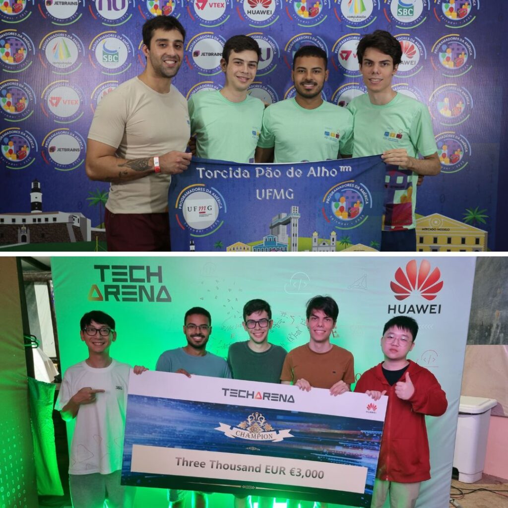 Equipe do DCC/UFMG ganha medalha de ouro no ICPC Latin America Championship