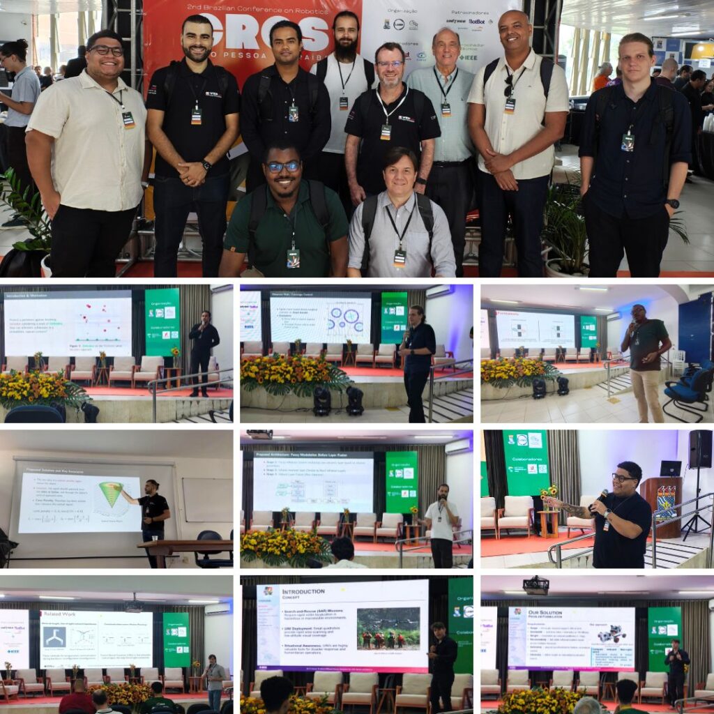 Pesquisadores do DCC apresentam avanços em robótica na 2nd Brazilian Conference on Robotics 2026